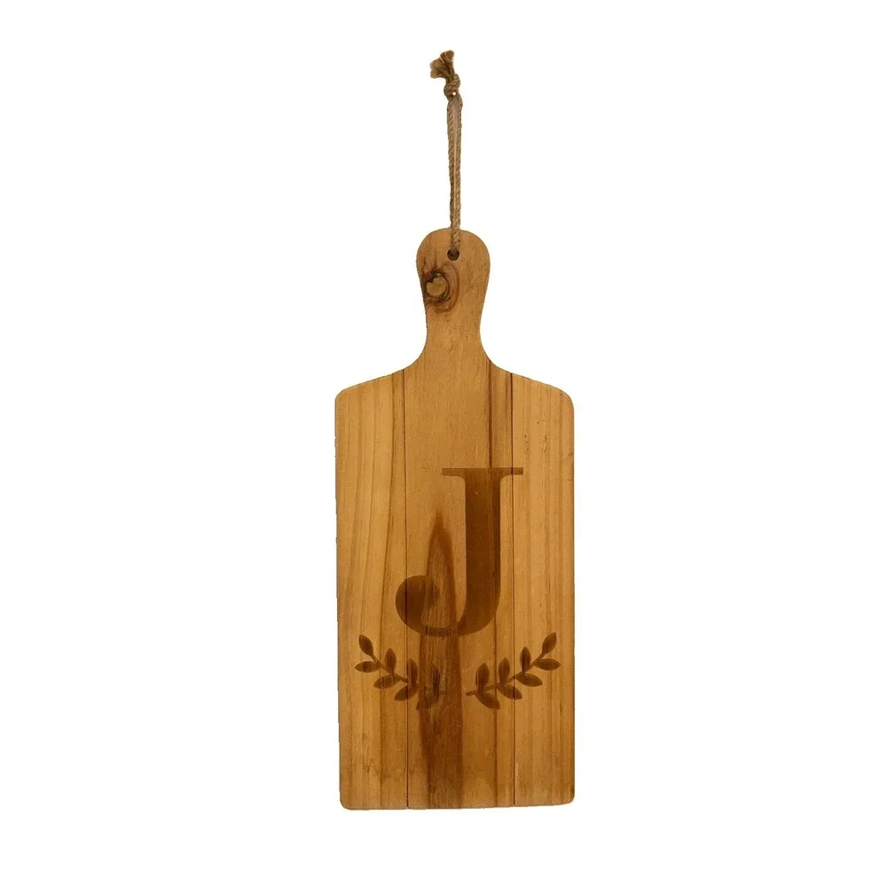 Cutting Board With Letter 